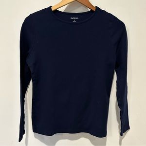 Like new, Kim Rogers, M, navy long sleeve tee
